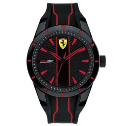 Relógio Scuderia Ferrari Masculino Borracha R$ 395