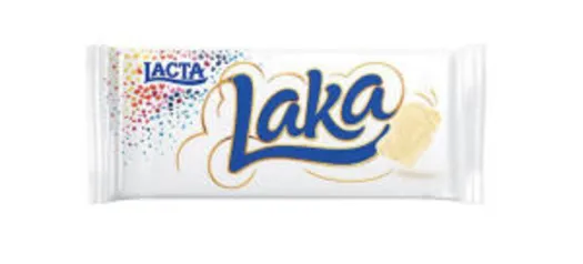 Barra de Chocolate Branco Laka Lacta 90g (Retirar na loja)