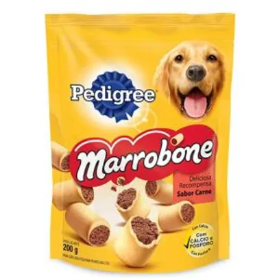 Biscoito Para Cachorros Pedigree Marrobone Carne Adultos 200g ( Min.2) | R$6