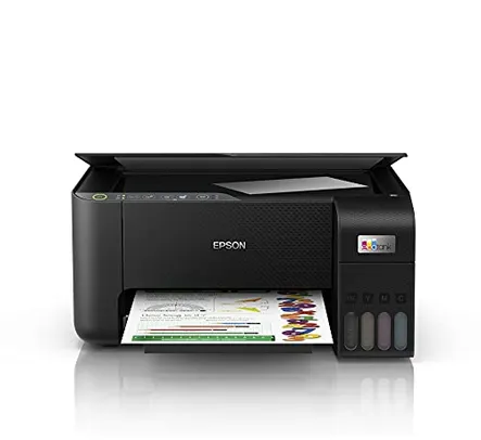 Multifuncional Epson EcoTank L3250 - Tanque de Tinta Colorida, Wi-Fi Direct, USB, Bivolt