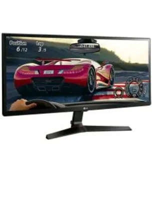 Monitor Gamer LG 29UM69G-BAWZ Pro Gamer - 29” LED Full HD UltraWide IPS HDMI 75kHz - R$1520