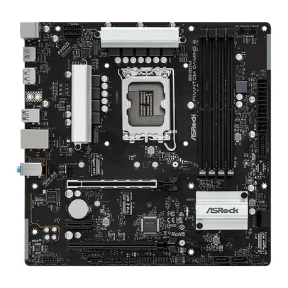 Placa Mae ASRock B660M Phantom Gaming 4, DDR4, Socket LGA1700, M-ATX, Chipset Intel B660, B660M-PHANTOM-GAMING