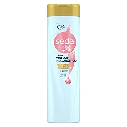 [10 unidades] Shampoo Seda By Niina Secrets Água Micelar + Hialurônico