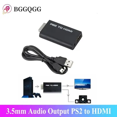 ADAPTADOR HDMI PARA PS2 | R$ 11