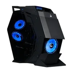 Gabinete Gamer Rise Mode Z4, Mid Tower, ATX, Lateral em Vidro Temperado, Preto - RM-Z4-04-FB