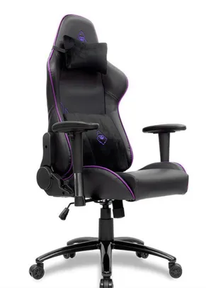 CADEIRA GAMER MANCER TYR PURPLE EDITION, PRETA E ROXA, MCR-TYR-PRP01