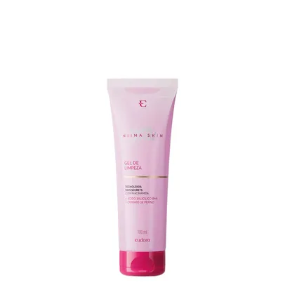 Gel Facial de Limpeza Eudora Niina Secrets Skin 100 ml