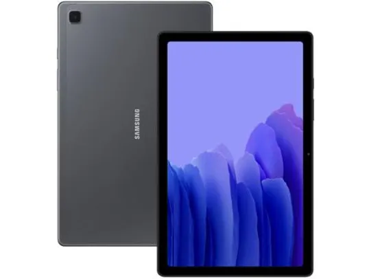 Galaxy Tab A7 Wifi + 4G | 64GB | Tela 10,4" | Cinza Grafite | R$1299