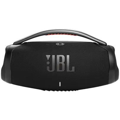 Caixa de Som Portátil JBL Boombox 3 Preto com Bluetooth e À Prova D'água - 180W