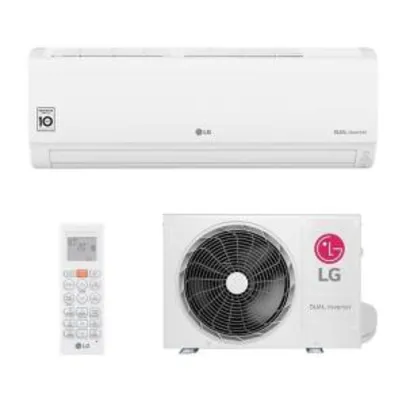 [R$1.352 AME] Ar Condicionado Split Hw Dual Inverter Compact Lg 9000 Btus Frio 220V