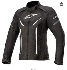 Jaqueta Alpinestars Stella T Jaws V3 WP - S, Preto Branco | R$1035