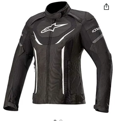 Jaqueta Alpinestars Stella T Jaws V3 WP - S, Preto Branco | R$1035