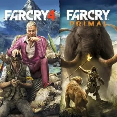 (XBOX) Bundle Far Cry 4 + Far Cry Primal (MPH) | R$ 32