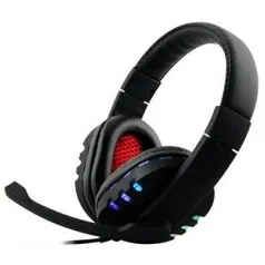 Fone De Ouvido Headset Gamer USB Pc Ps4 Ps3 Notebook Boas - R$40