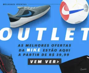 [Selecionados] Outlet Netshoes Nike + 20% OFF | Netshoes