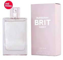 [ AME 281] Burberry brit sheer Edt Spray 3.3 Oz (Nova Embalagem)