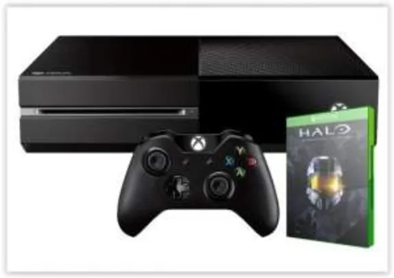 [Magazine Luiza] Console Xbox One 500GB Controle Wireless - com Halo The Masterchief Collection por R4 1529