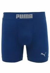 CUECA PUMA BOXER SEM COSTURA AZUL R$25