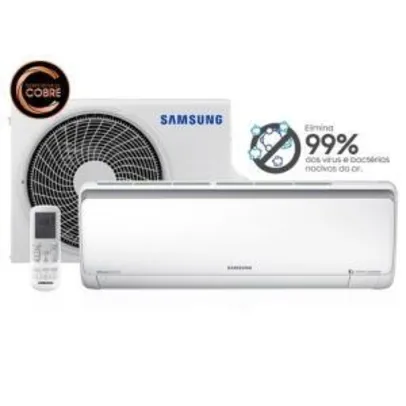 Ar Condicionado Split Samsung Digital Inverter 11.500 Btus Frio | R$1.471