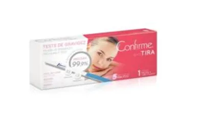 TESTE DE GRAVIDEZ CONFIRME EM TIRA ANALITIC | R$2,71