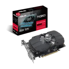 Placa de Vídeo Asus Radeon RX 550 Phoenix, 2GB, GDDR5, 64Bits, 90YV0AG9-M0NA00