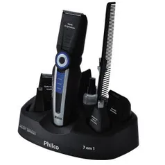 Aparador de Pelos Philco Multi Groom 7 em 1 Bivolt - Preto  De: R$ 132,41 Por: R$ 59,90