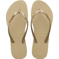 Chinelo Havaianas Slim Glitter II Feminino