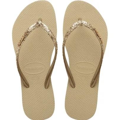 Chinelo Havaianas Slim Glitter II Feminino