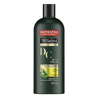 TRESemmé Shampoo Detox Capilar Frasco 670ml Tamanho Família- embalagem variável