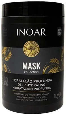 Máscara Hidratação Profunda Inoar Mask Collection 1L, Inoar