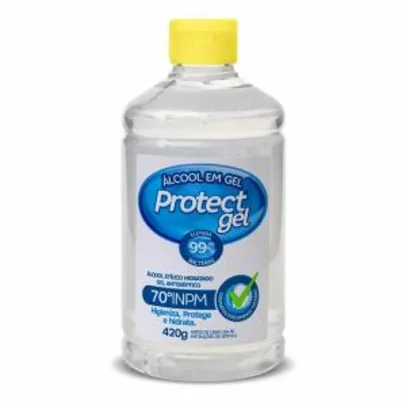 Álcool gel 70% protectgel 420g - R$7