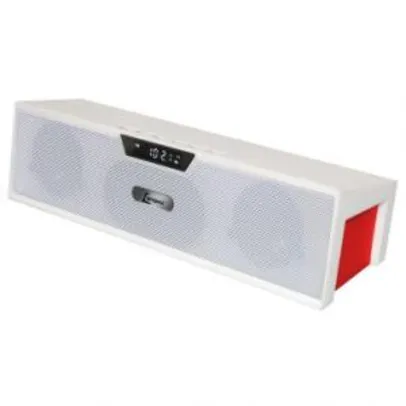 Caixa Bluetooth + USB + SD + Radio FM - 5W RMS Lenoxx R$ 79,90
