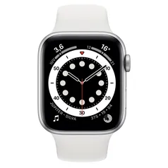 Apple Watch Series 6 (GPS + Cellular) 40mm caixa prateada de alumínio | R$3744