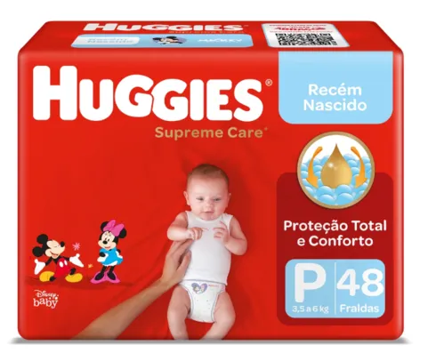 Fralda HUGGIES Supreme Care P - 48 Fraldas