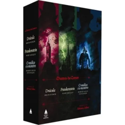Livro - Mestres do Terror: Drácula; Frankenstein; O Médico e o Monstro - R$ 39,90