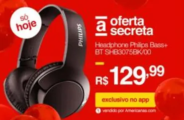 Headphone Philips Bass+ Bluetooth