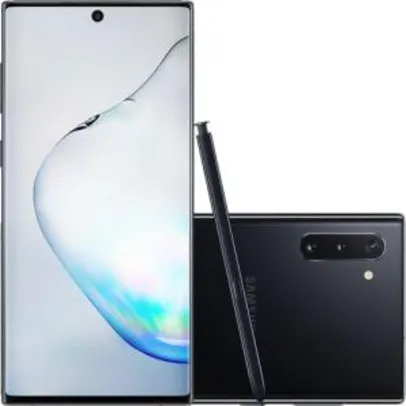 Smartphone Samsung Galaxy Note 10 256GB Dual Chip Android 9.0 6.3" (AME R$3027)