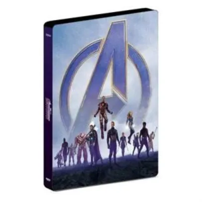 Vingadores: Ultimato [Blu-ray] Duplo Steelbook | R$85