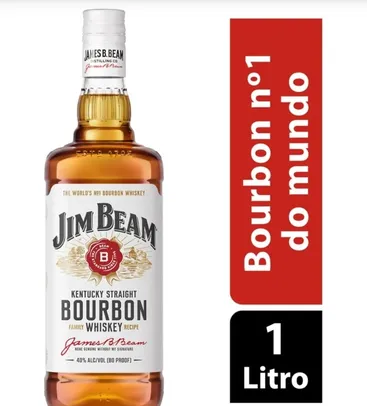 Whiskey Bourbon Americano Jim Beam White 1L