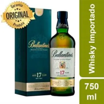 Saindo por R$ 189,9: Whisky Ballantine's 17 Anos 750ml | R$190 | Pelando