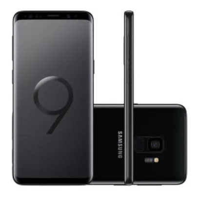 Smartphone Samsung Galaxy S9 SM-G9600ZKKZTO 128GB Preto Tela 5.8" Câmera 12MP Android 8.0 - R$2473