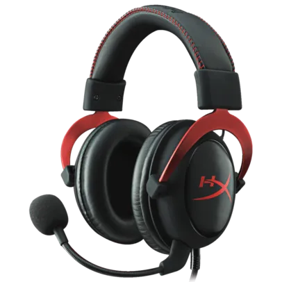 Headset HyperX Cloud II Kingston Red KHX-HSCP-RD | Terabyteshop