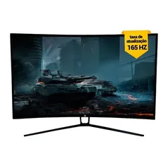 Monitor Gamer KBM! GAMING MG330 31.5 Led, Curvo, 165 Hz, Full Hd, 1ms, Adaptive Sync, Hdmi/Displayport, Ajuste De Ângulo - KGMG33031PT