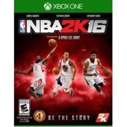 [Casas Bahia] Jogo NBA 2K16 - Xbox One - por R$99