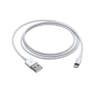 Apple Cabo de Lightning para USB (1m) (MQUE2AM/A) | R$35