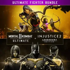 Pacote Mortal Kombat 11 Ultimate + Injustice 2 Ed. Lendária