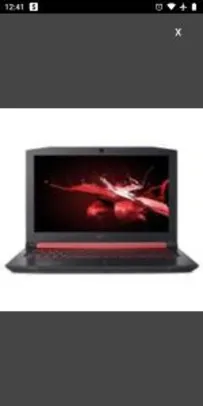 Notebook Acer nitro 5 i7 8gb ram 128gb SSD 1 TB HD Full HD GTX 1050