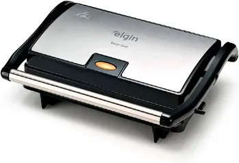 (moedas/BR) Sanduicheira Mini Grill, Elgin, Taste Grill, 127V