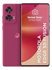 Smartphone Motorola Edge 50 Fusion 5G - 256GB 16GB Ram Boost 50MP Sony AI Camera IP68 NFC - Pink Suede