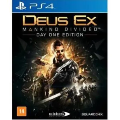 [PS4] Deus Ex: Mankind Divided - R$40